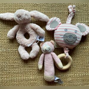 Pink Baby Toy Bundle